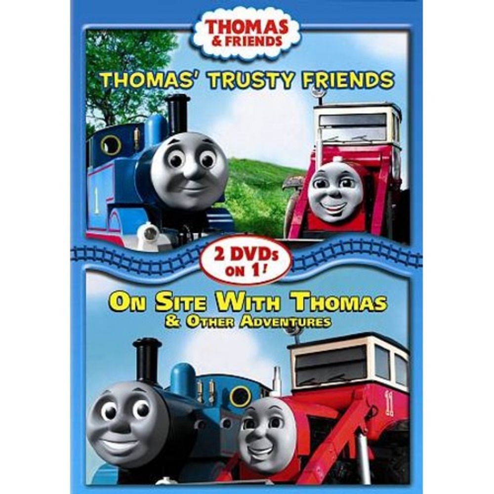 Thomas  Friends: Thomas Trusty Friends/On Site with Thomas (DVD, 2008)